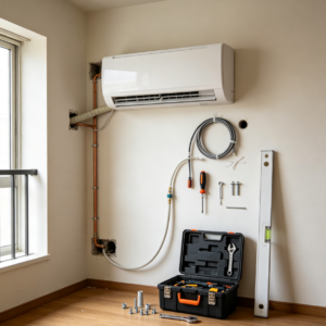 Compact installation